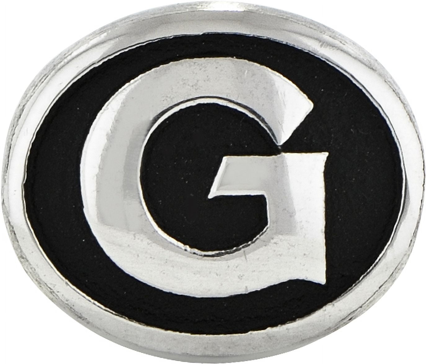 Sterling Silver Antiqued Georgetown University Collegiate Bead