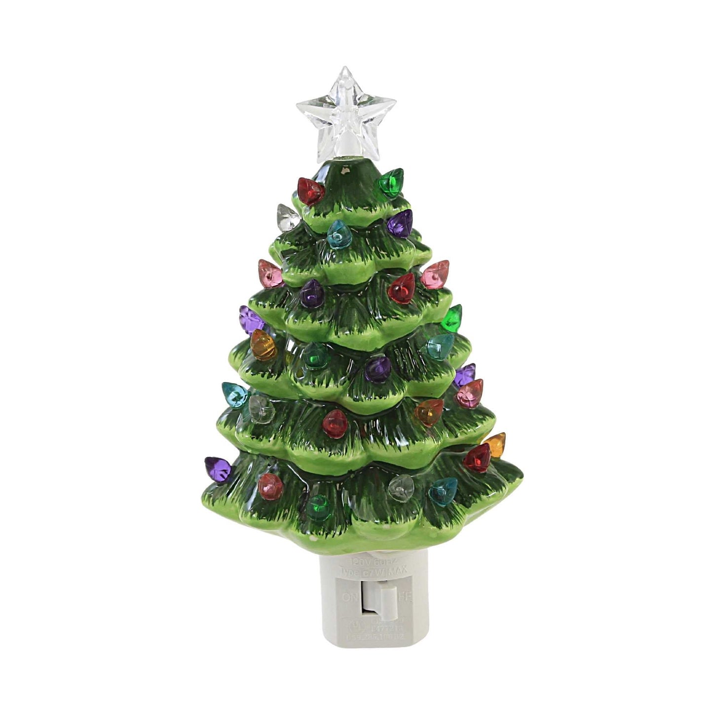 Roman 6.5" H Vintage Tree Night Light