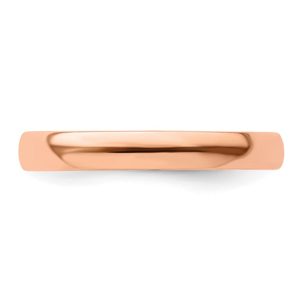 Sterling Silver Stackable Expressions Pink-plated Polished Ring Size -5