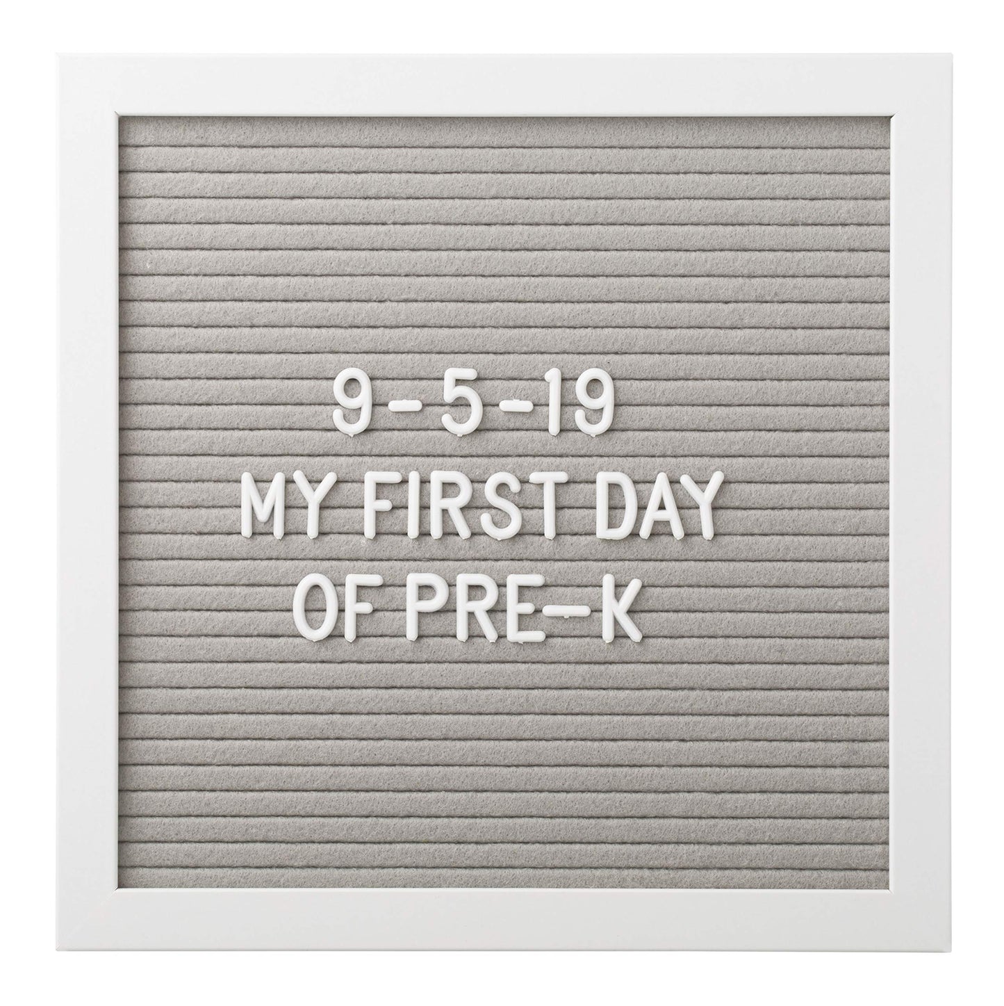 GRAY LETTERBOARD by Pearhead