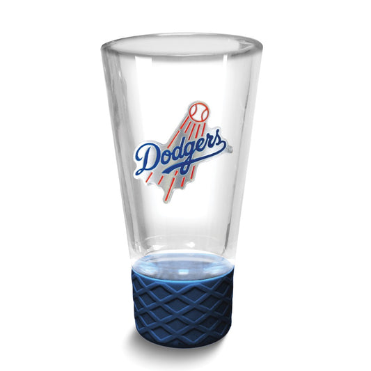 MLB Los Angeles Dodgers Collectors 4 oz. Shot Glass with Silicone Base