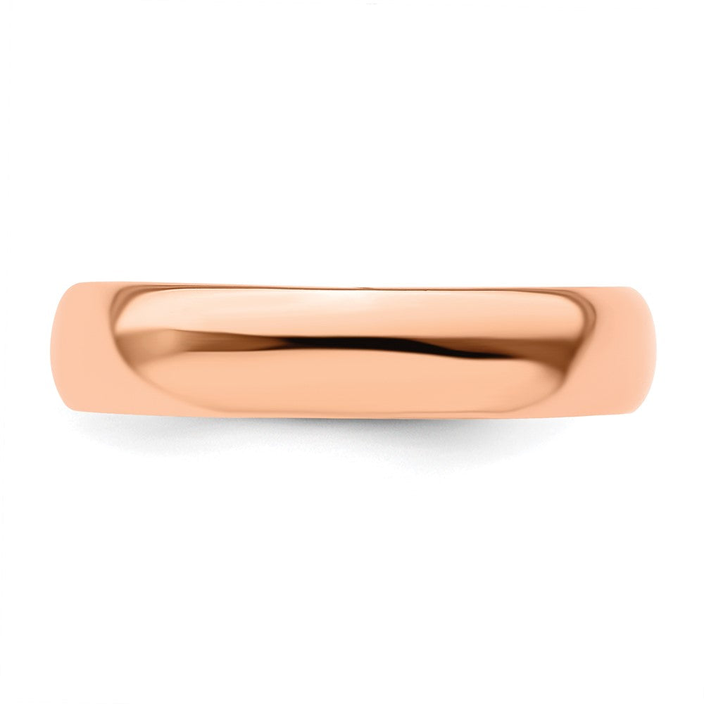 Sterling Silver Stackable Expressions Pink-plated Polished Ring Size -10