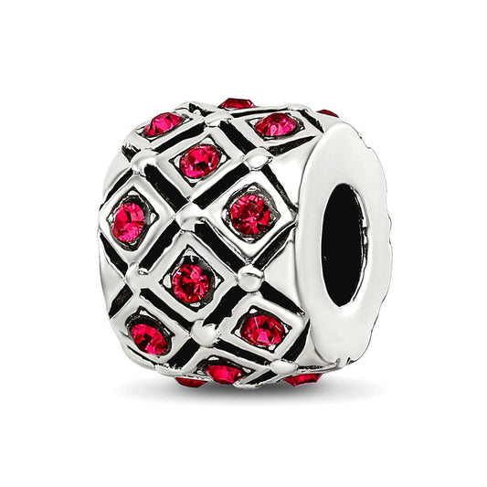 Sterling Silver Reflections July Preciosa Crystal Bead