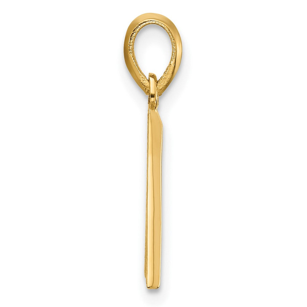 14k Gold Fancy Letter A