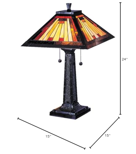 Morning Star Tiffany Table Lamp
