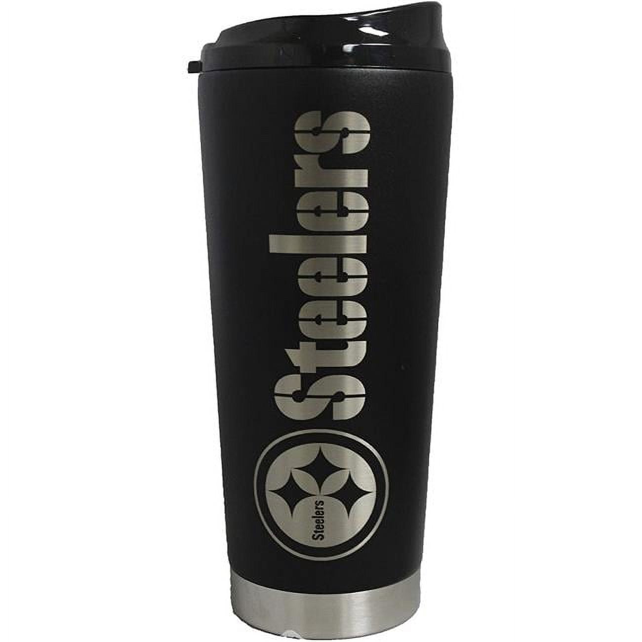 Pittsburgh Steelers Stainless Steel 18 oz. Roadie Tumbler