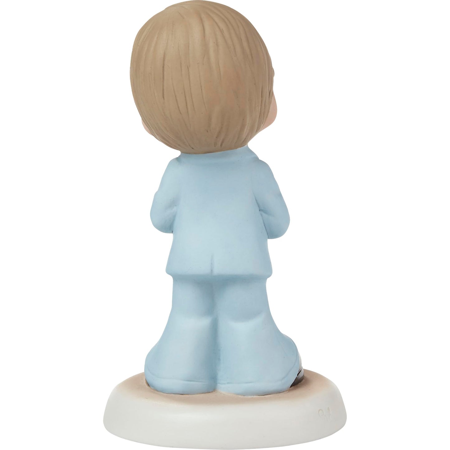 Precious Moments Blessings On Your First Communion Brunette Hair/Medium Skin Boy Figurine, Count 1