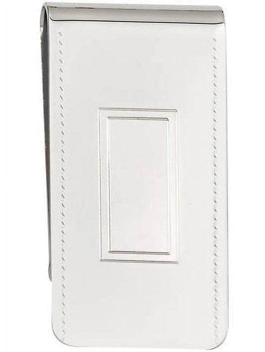 Primal Rhodium-plated Kelly Waters with Engraveable Area Money Clip