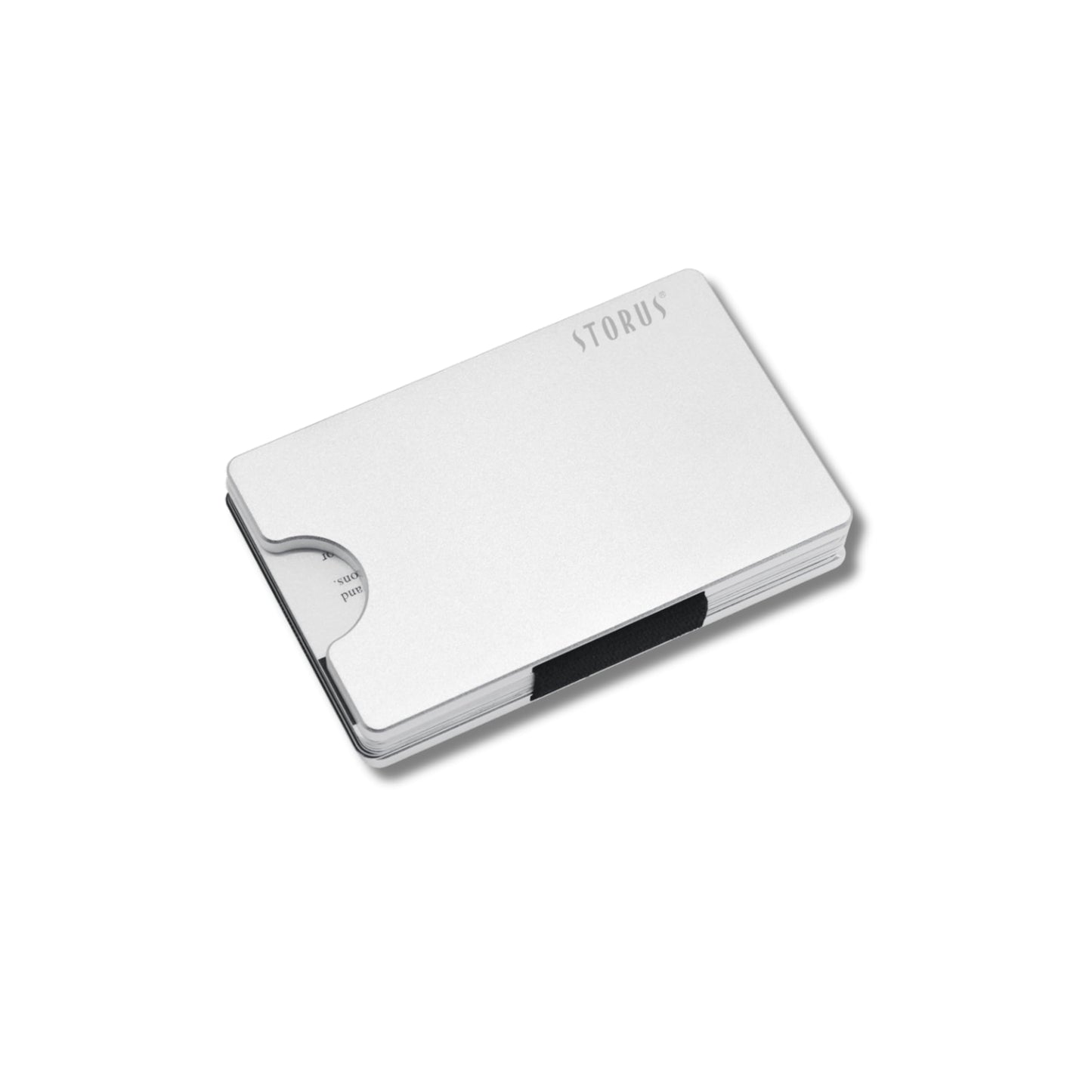 Storus Smart Wallet Aluminum Premium Men's with Card Holder Money Clip Slim Minimalist RFID Blocking Front Pocket