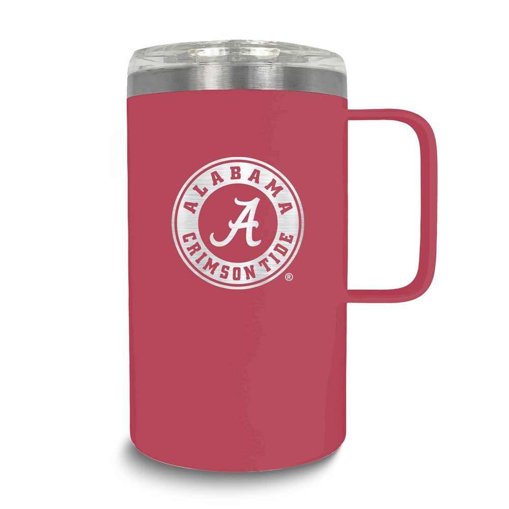 Collegiate University of Alabama Stainless Steel 18 oz. Hustle Mug with Lid