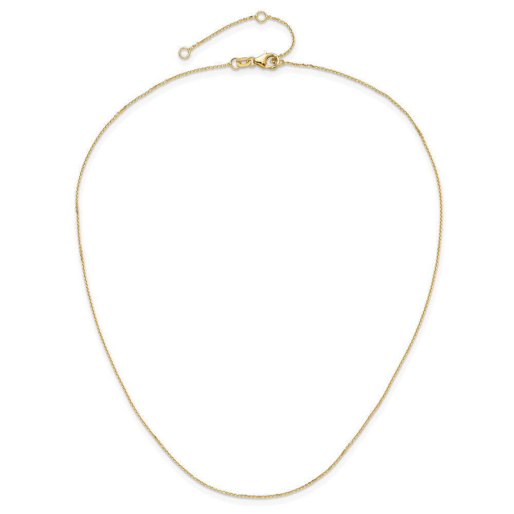 10k .8mm D/C Round Cable 1in+1in Adjustable Chain