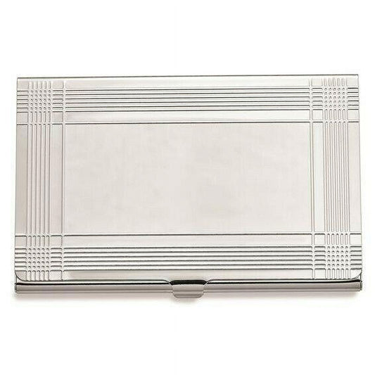 NEW Nickel-plated Business Card Holder