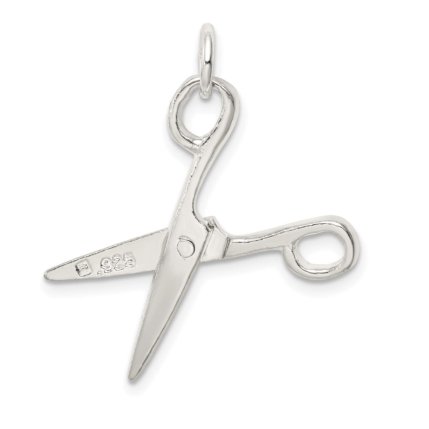 Sterling Silver Scissors Charm