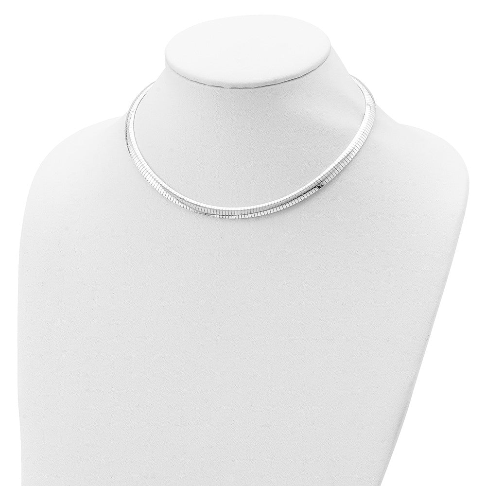 Sterling Silver 6mm Cubetto Necklace 16 Inches