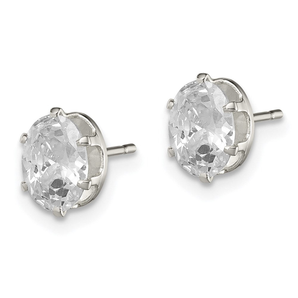Sterling Silver Fancy Teardrop Earrings