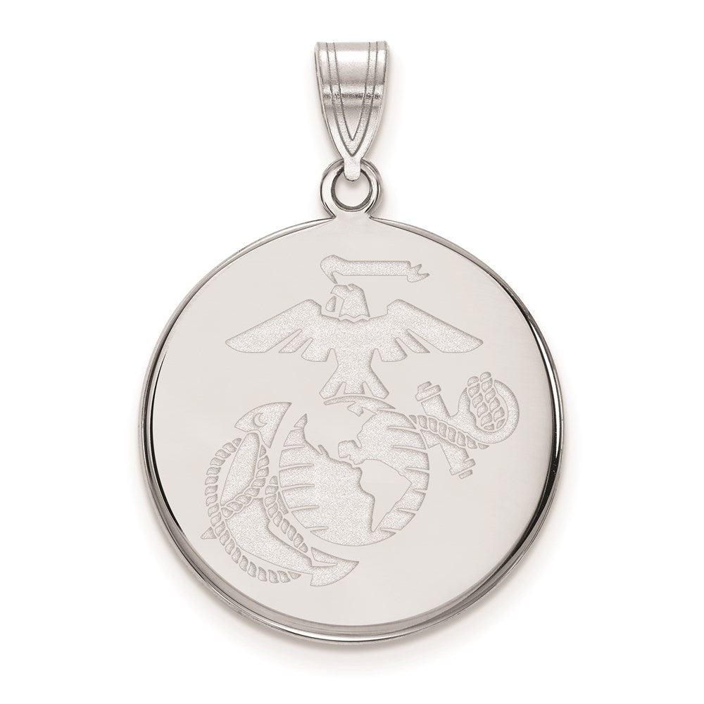 14kw Large U.S. Marine Corps  Disc Pendant