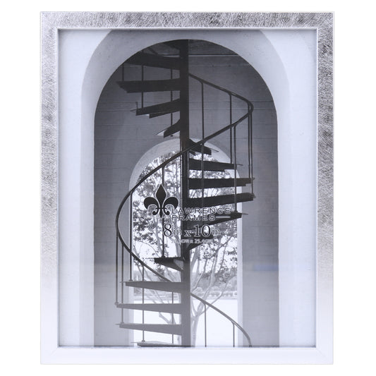 8" x 10" Burnished Silver Picture Frame - Chloe Collection