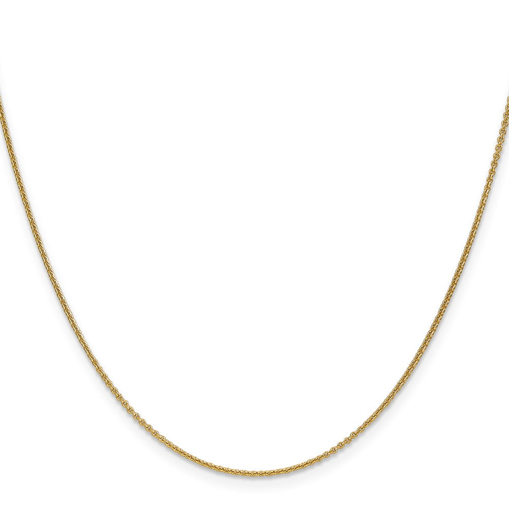 18K 1.15mm D/C Cable Chain