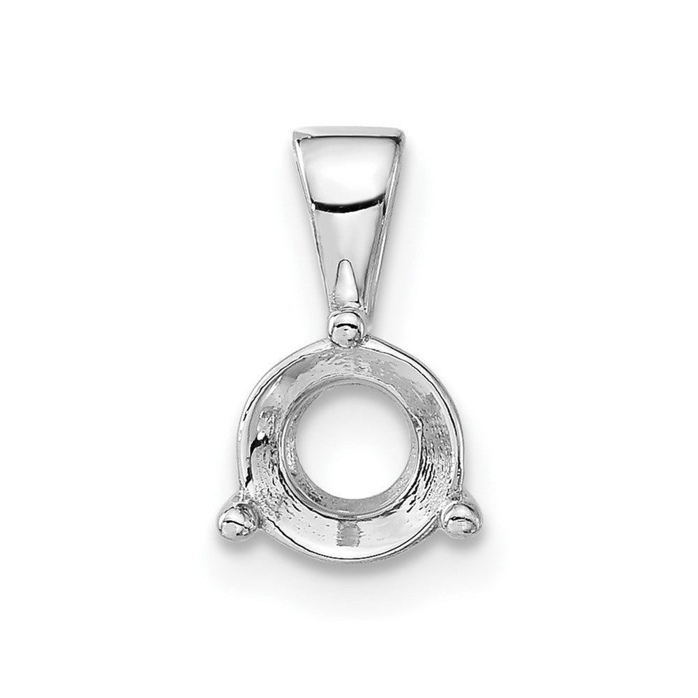 14kw 3/4ct. Round 3 Prong Solitaire Mtg