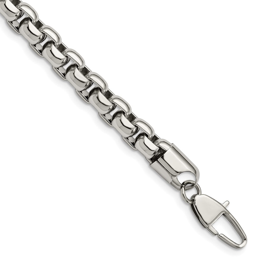 Stainless Steel Polished 9in Bracelet 9 inches