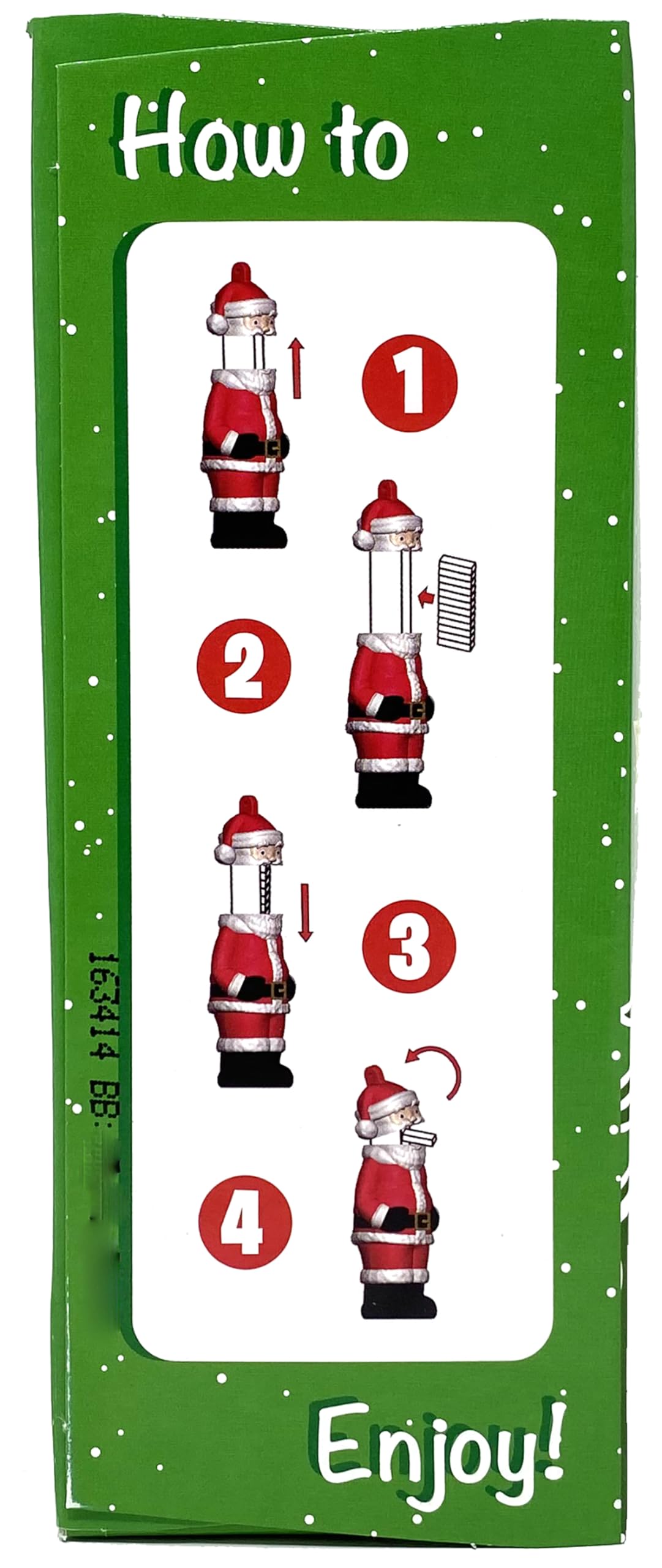 Collectible PEZ Dispenser Santa Claus Christmas Ornament