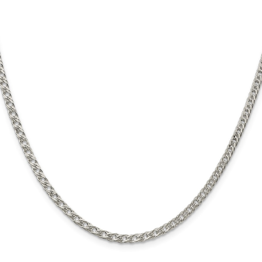 Sterling Silver 3.3mm Rambo Chain 20 Inches
