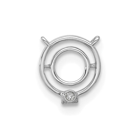 Stella & Dot 10kw Diamond Initial Q Charm Element