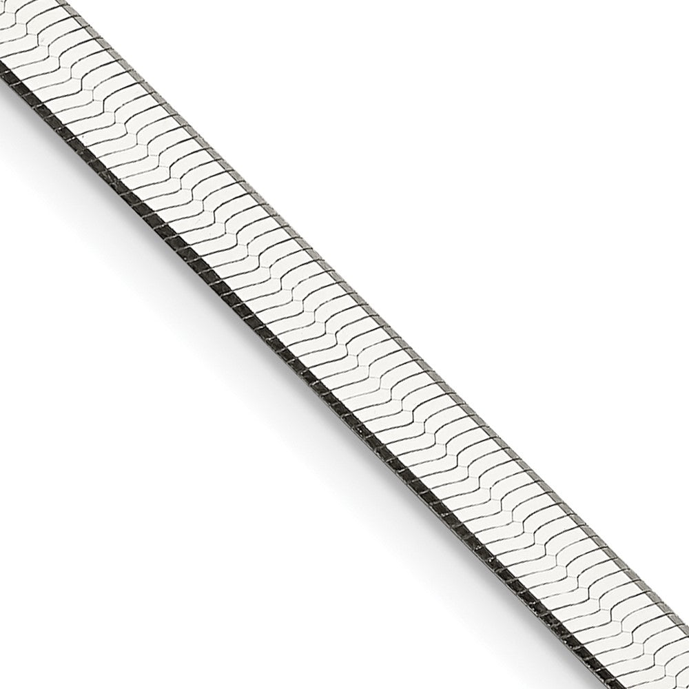 Sterling Silver 3.5mm Magic Herringbone Chain 20 Inches