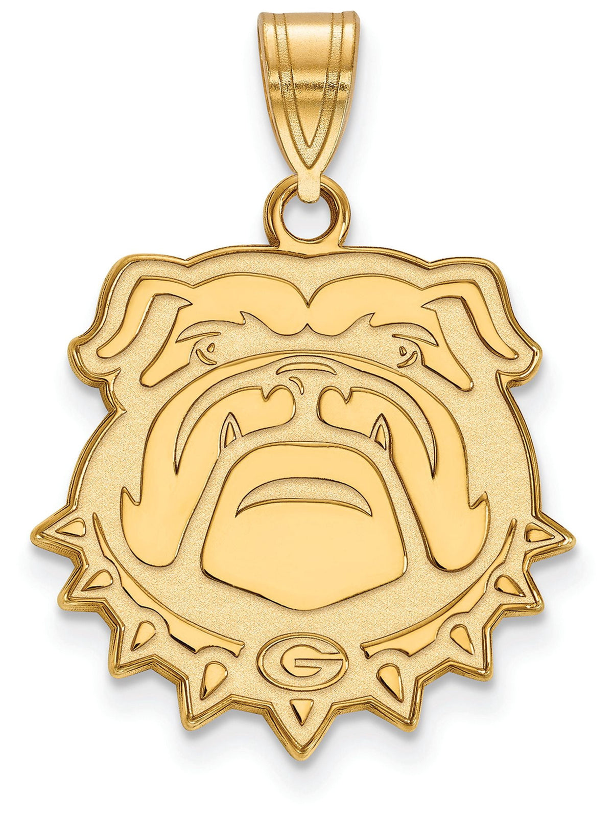 10k Gold LogoArt University of Georgia Bulldog Large Pendant Q1Y072UGA