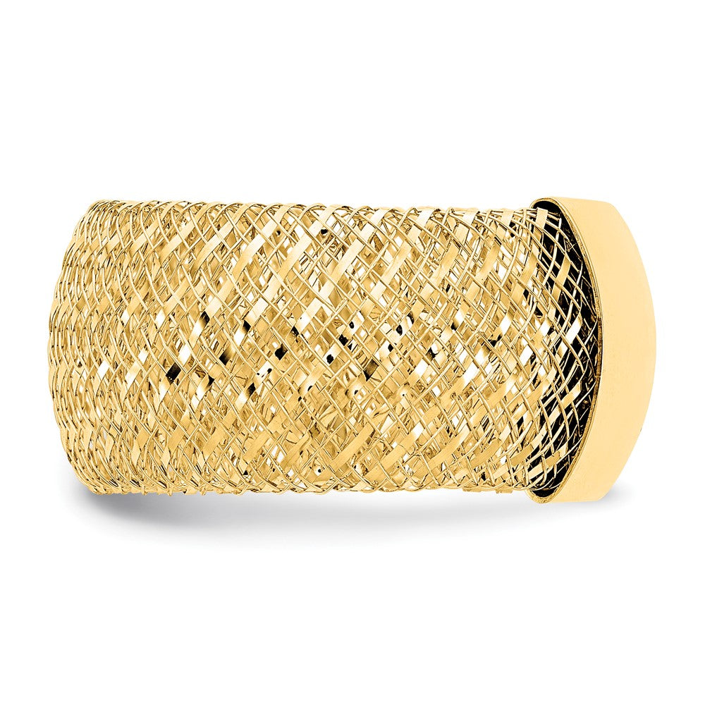 10K Stretch Ring Size 4