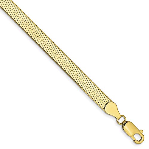 10k 5mm Silky Herringbone Chain
