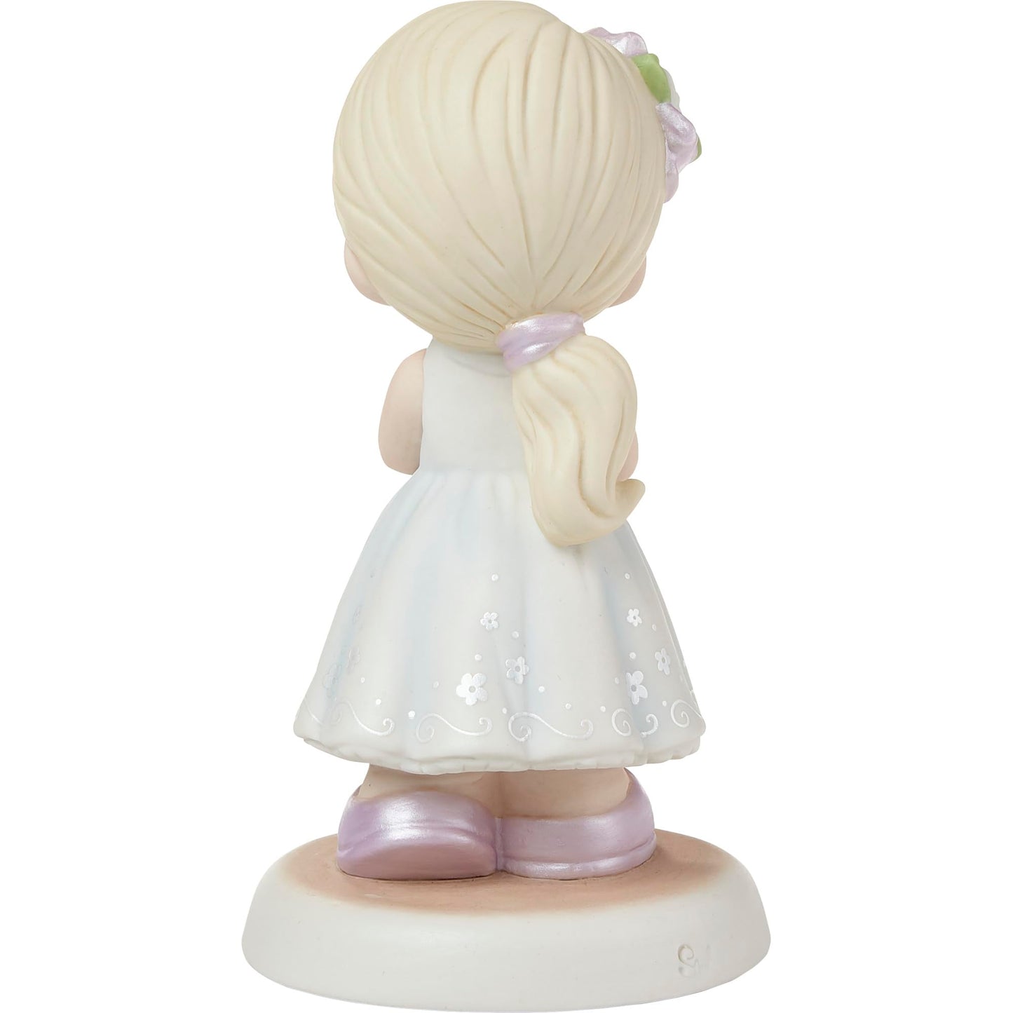 Precious Moments Blessings On Your First Communion Blonde Hair/Light Skin Girl Figurine, Count 1