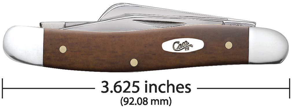 Case XX Knives Smooth Chestnut Bone Stockman Stainless Pocket Knife 28701