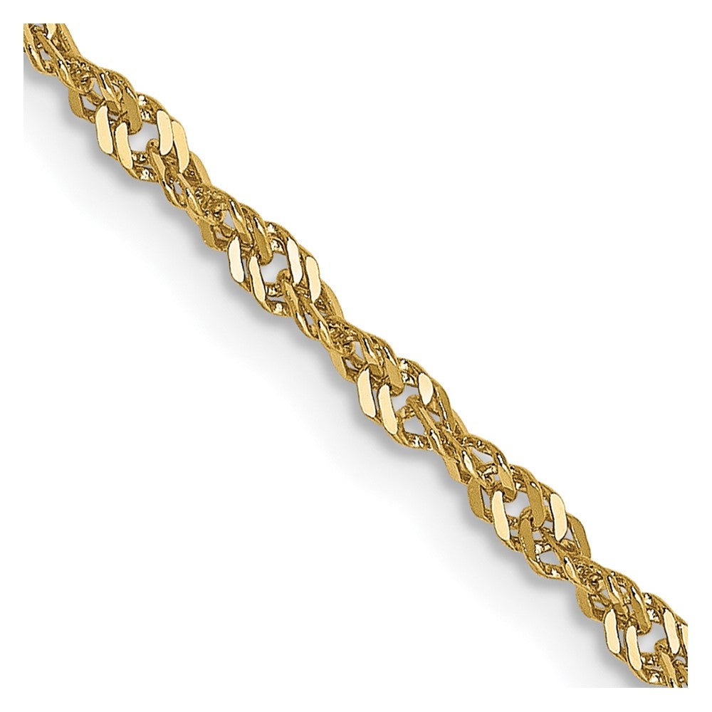 10K 1.7 mm Singapore Chain