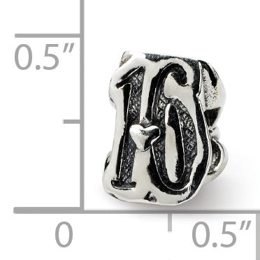 Sterling silver Reflections Sweet 16 Bead