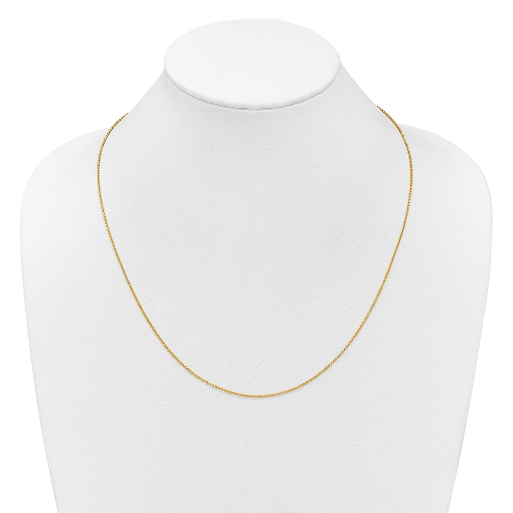 14K Adjustable 1.15mm D/C Open Franco Chain