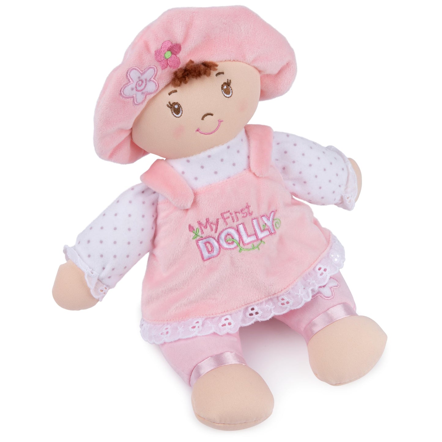 Gund My First Dolly, Brunette, 13"