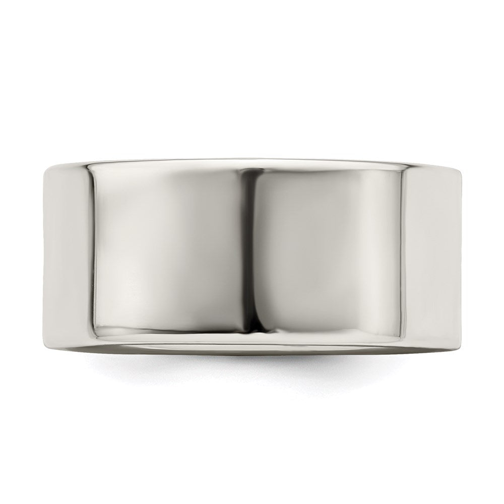 Sterling Silver 9mm Lightweight Flat Size 11 Band