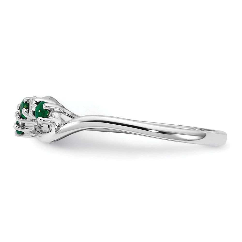 10kw Emerald and Diamond Ring