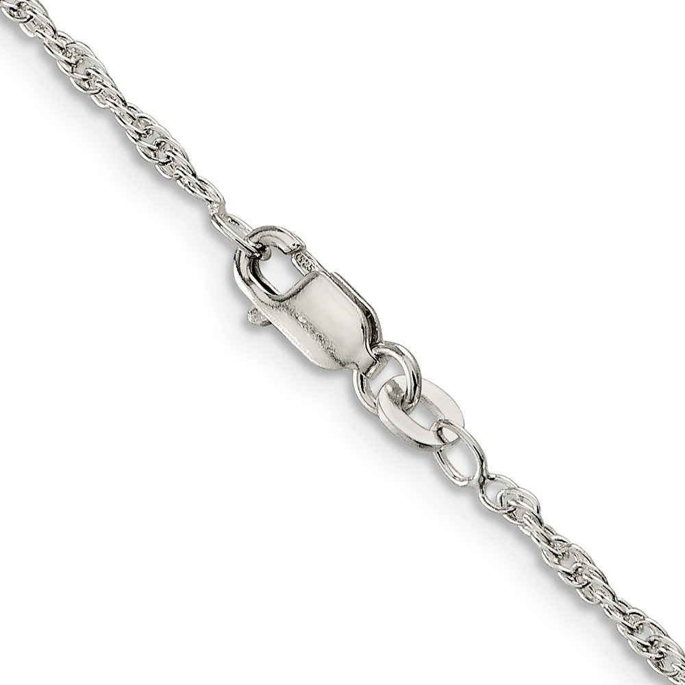 Sterling Silver 1.95mm Loose Rope Chain 20 Inches
