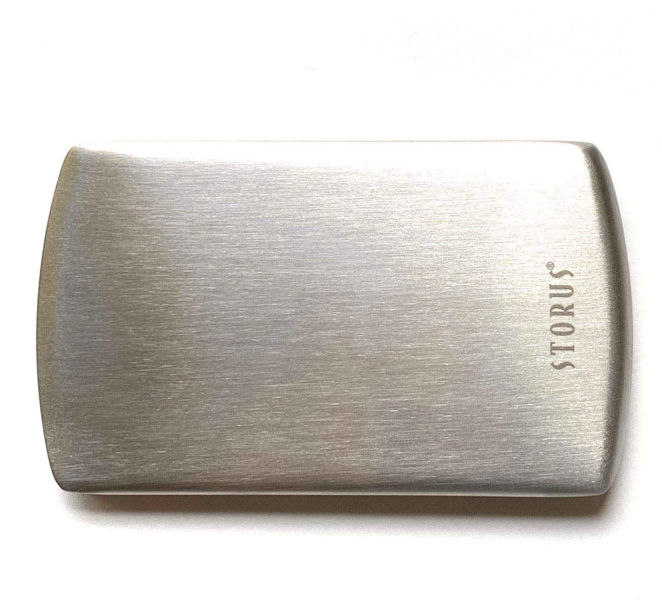 Brushed Stainless Steel Smart Card Case QGM5961