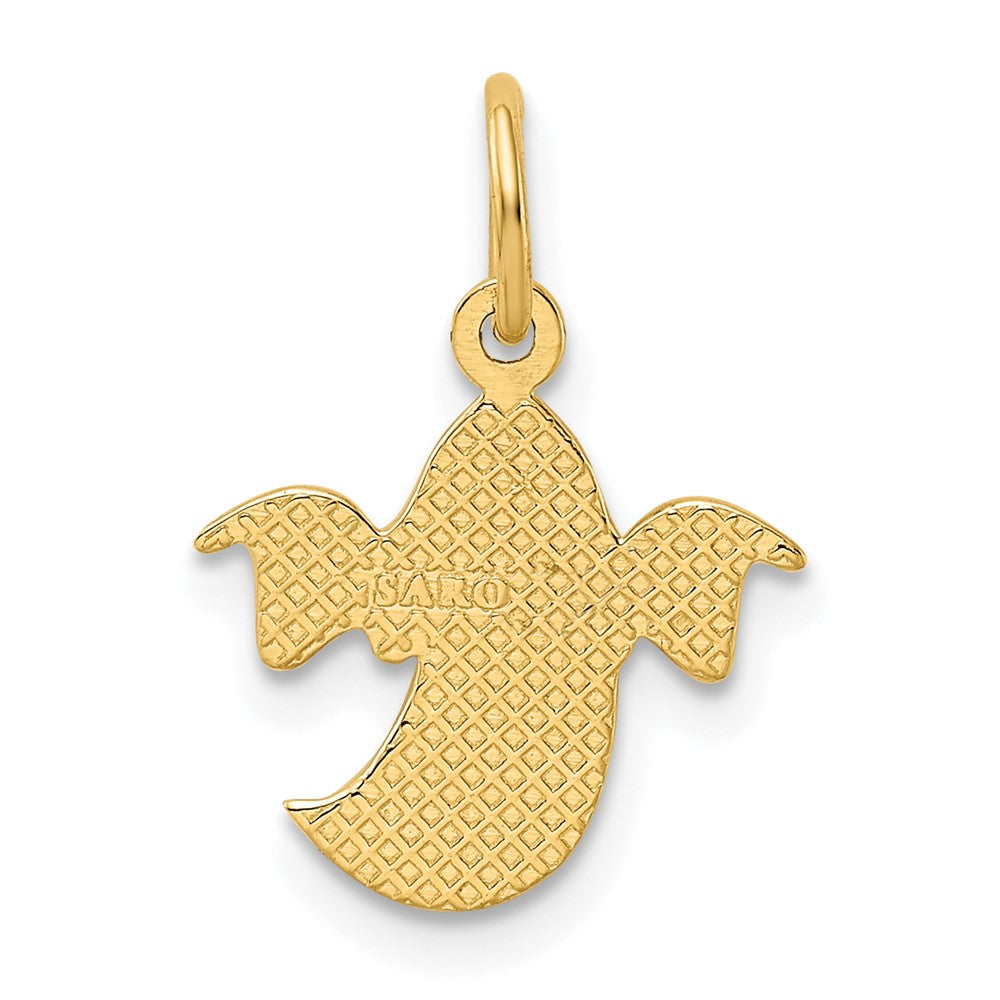 10k Ghost Charm Yellow Gold