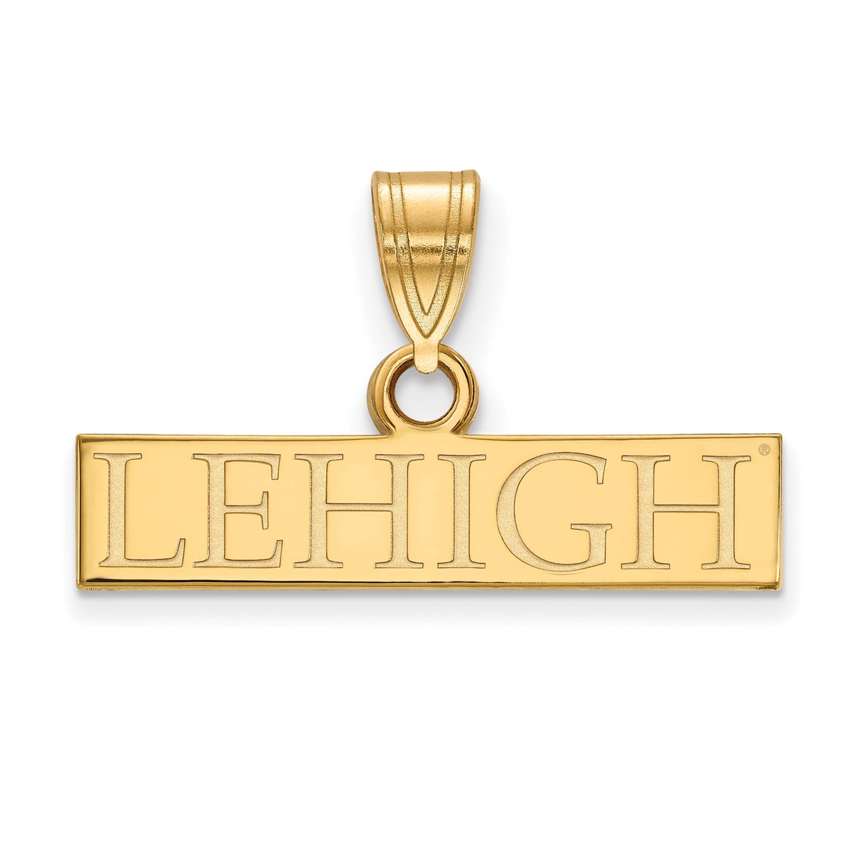 Logoart Sterling Silver Gp Lehigh University Small Pendant