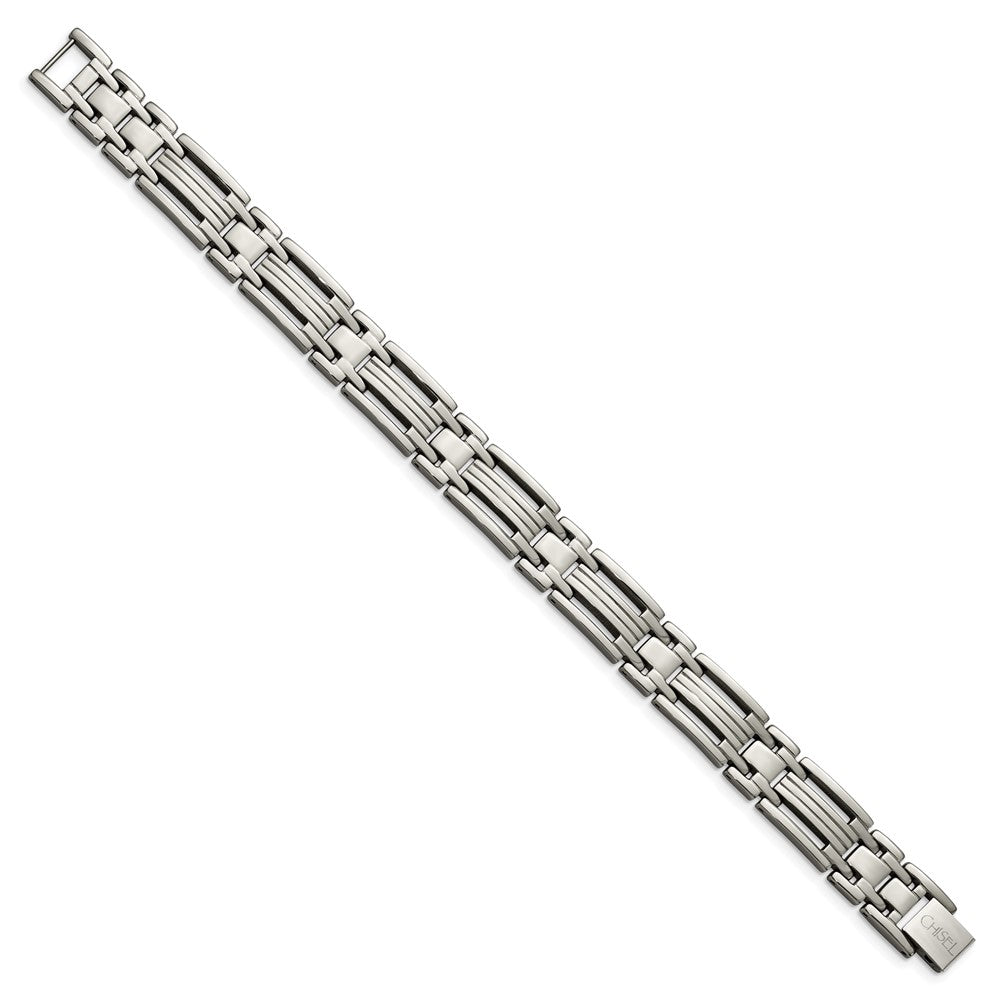 Titanium Polished 8.75in Bracelet 8.75 inches