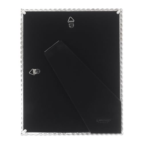 Lawrence Frames Silver Metal Rope 8x10 Matted for 5x7 Picture Frame (710080)