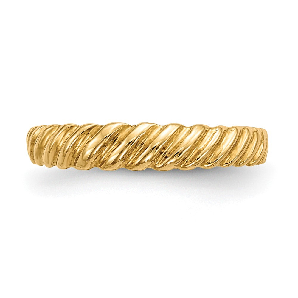 14k Madi K Kids Polished Twist Ring Size 4.5