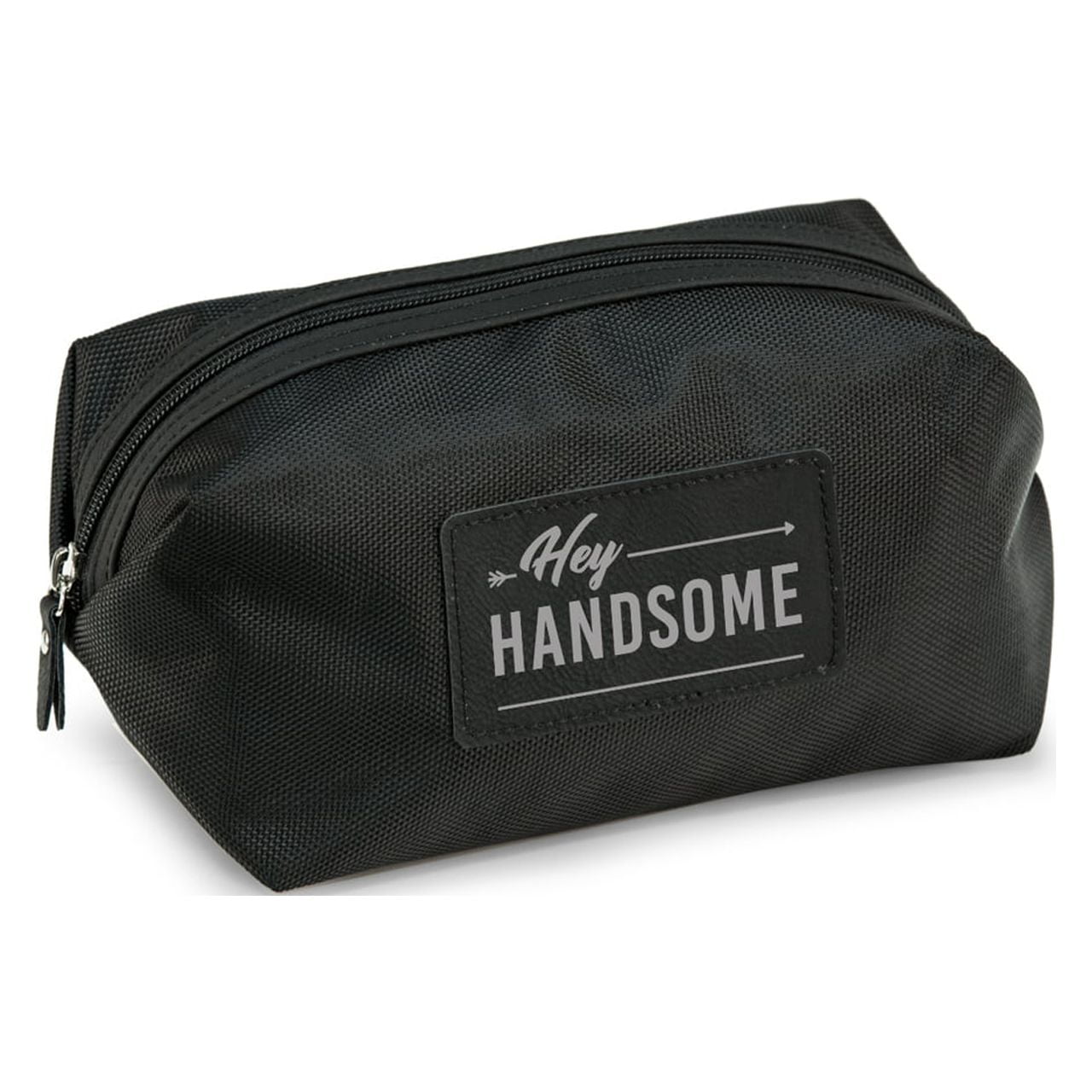Hey Handome Water Resistant Nylon Dopp Kit w/ Black Accents