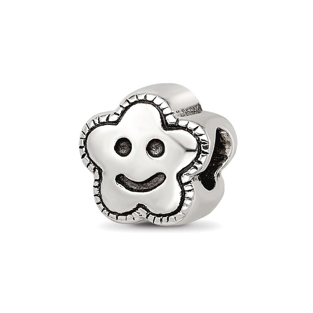 Reflection Beads Sterling Silver Reflections Kids Smiley Flower Bead