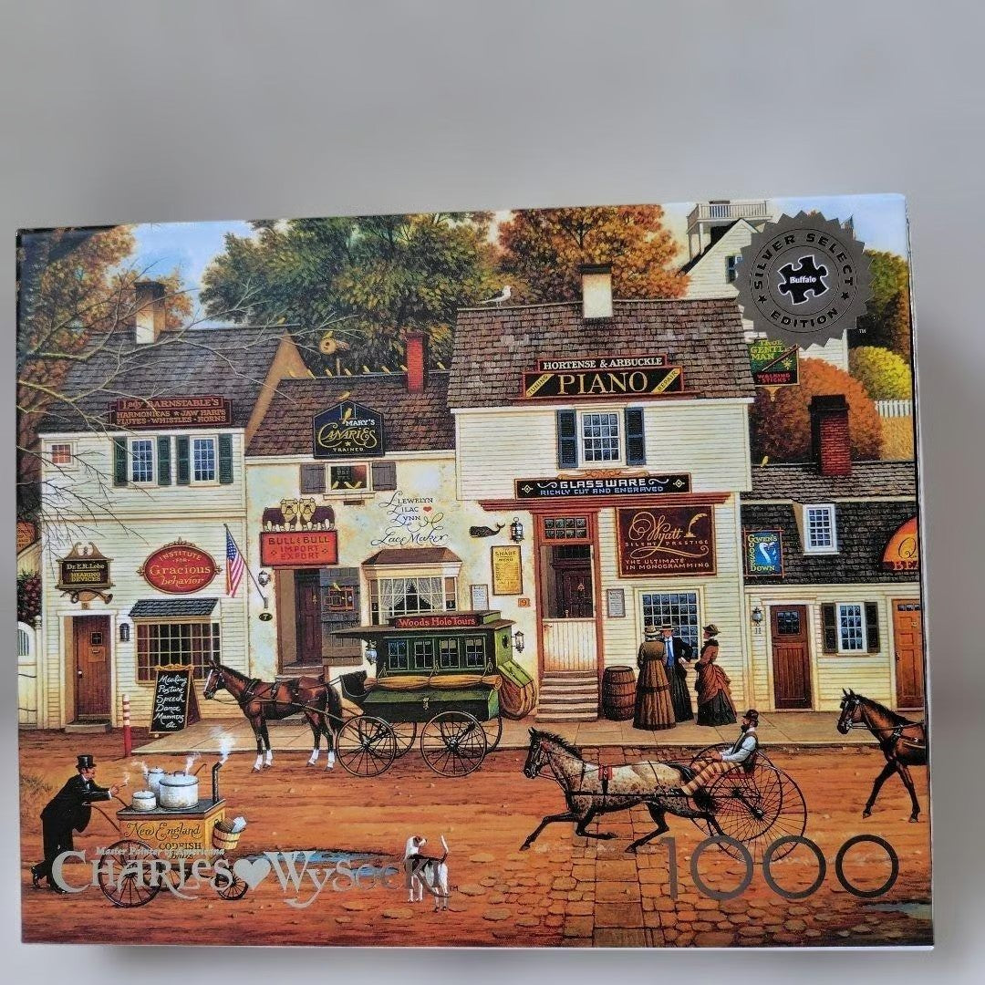 Milton Bradley Charles Wysocki Americana 1000 Piece Puzzel Brand New