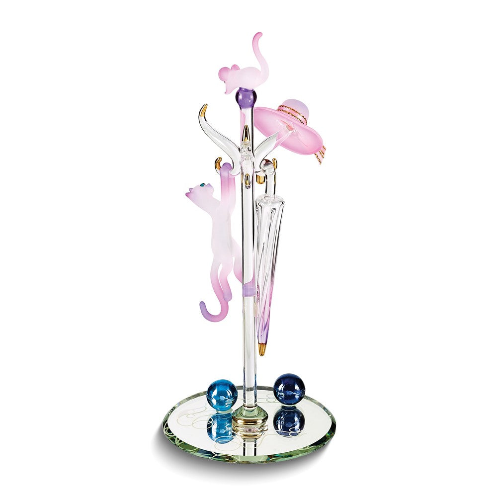 Glass Baron Cat and Coat Rack